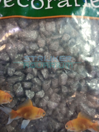 Glitter grind gravel antraciet/grijs 1kg