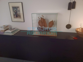 Stolp/ vitrine voor modelbouw schip