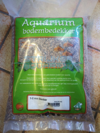 Aquarium grind donker mix 1-2 mm 8kg