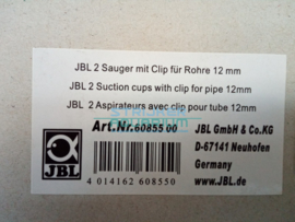 JBL Zuignap met clip 12mm (2x)