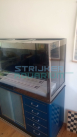 Chrome omlijst aquarium