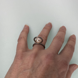 Ring/Pendant  'Eight' pearl