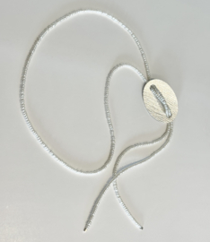 Collier 'Slide'  zilver