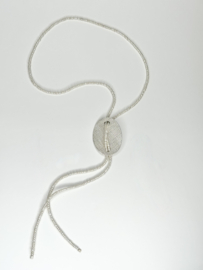 Collier 'Slide'  zilver