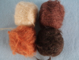 4x 15 gram bolletje mohair