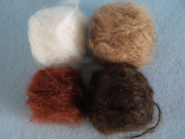 4x 10 gram bolletje Mohair