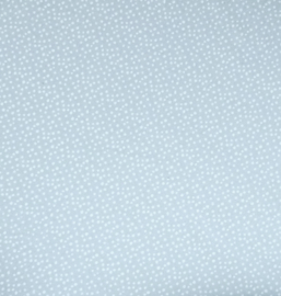 ➳ Fitted sheets - Poplin - Tiny Dots - Soft Old Green/white