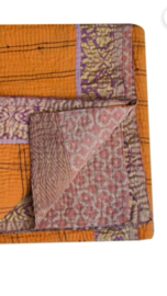 Vintage Heavy Kantha Quilt #8