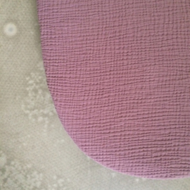 ➳ Fitted sheets - Super Soft Muslin / Double Gauze - Dusty Mauve