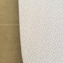 ➳ Fitted sheets - Poplin - Tiny Dots - Soft Old Green/white