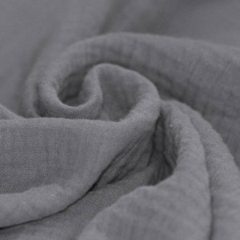 ➳ Fitted sheets - Super Soft Muslin / Double Gauze - Grey