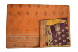 Vintage Kantha Quilt #9