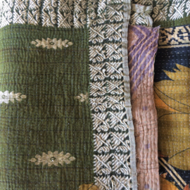 Vintage Kantha Quilt #6