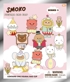 (Pre-order) Smoko 3D PVC Bag Clips Series 2 Display (24)