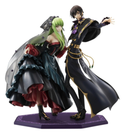 (Pre-order) Code Geass: Lelouch of the Rebellion Precious G.E.M. Series Statue 2-Pack L.L. & C.C. 20th Anniversary 25 cm
