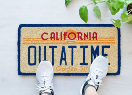 (Pre-order) Back to the Future Door Mat 60 x 30 cm