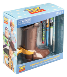 (Pre-order) Disney Pixar Toy Story Pen Holder with Stationery Set Woody's Boot 16 cm