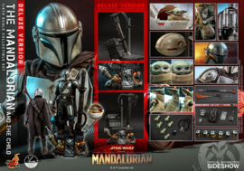 (Pre-order) Star Wars The Mandalorian Action Figure 2-Pack 1/4 The Mandalorian & The Child Deluxe 46 cm