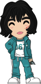 (Pre-order) Squid Game Vinyl Figure Kang Sae Byeok 11 cm