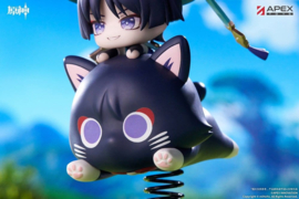 (Pre-order) Genshin Impact Chibi Chara Yurayura Stand PVC Figure Wanderer 11 cm