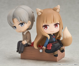 (Pre-order) Spice and Wolf: Merchant Meets the Wise Wolf Mini Memory Mini Figure Lawrence & Holo 8 cm