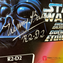 Star Wars POTF2 Red R2-D2 Signature Kenny Baker