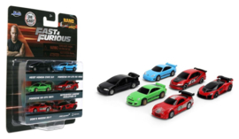(Pre-order) Fast & Furious 6-Pack Nano Cars