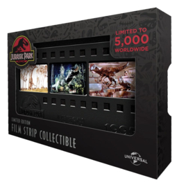 (Pre-order) Jurassic Park Ingot Metal Film Strip Collectible 12 cm