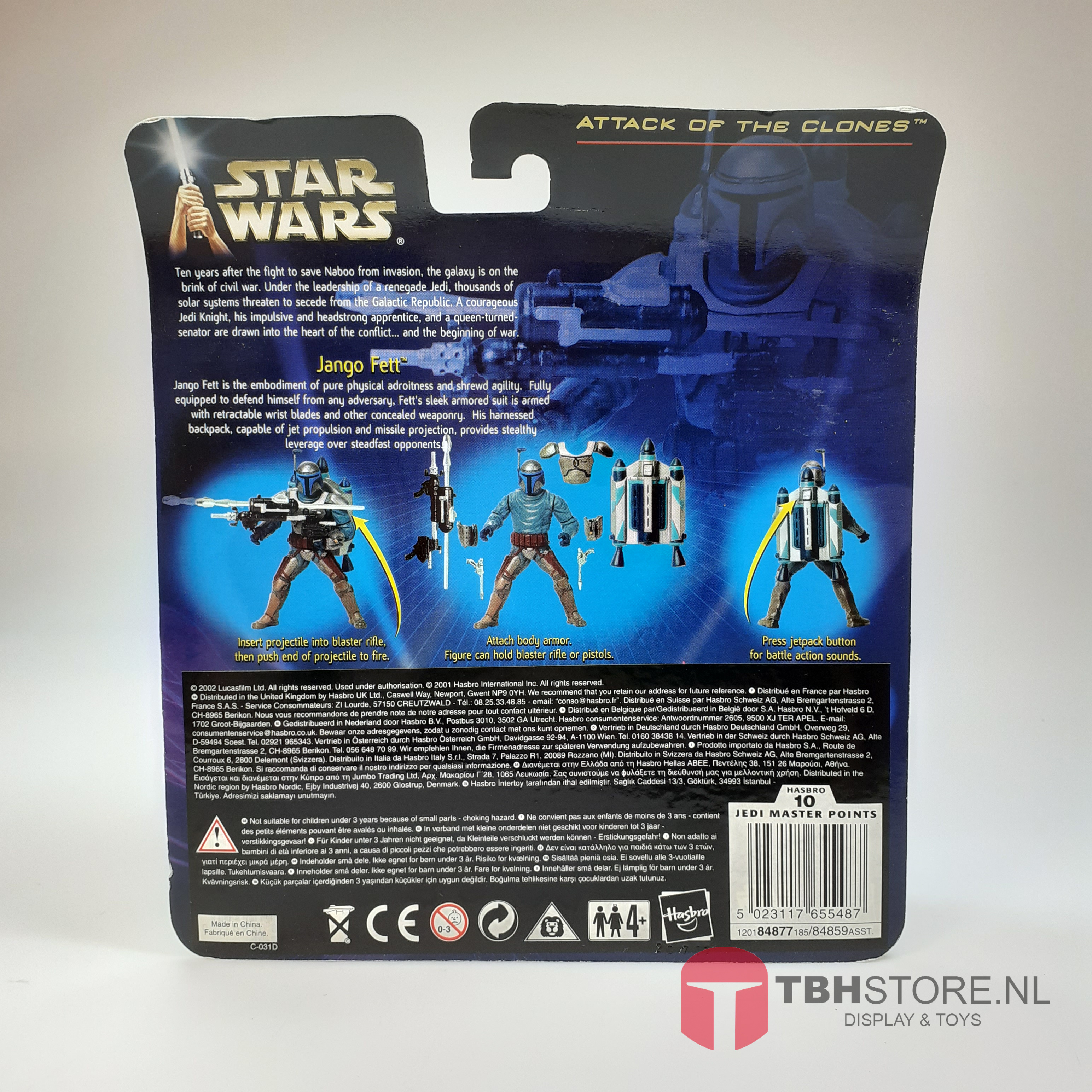 Star Wars - Attack of the Clones Jango Fett with Electronic Jetpack