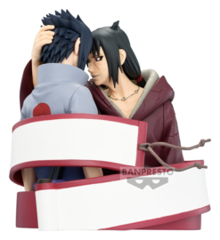 (Pre-order) Naruto Shippuden Portrelic PVC Figure Sasuke Uchiha & Itachi Uchiha 12 cm