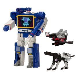PRE-ORDER The Transformers Retro G1 Action Figure Decepticon Communicator Soundwave with Laserbeak & Ravage