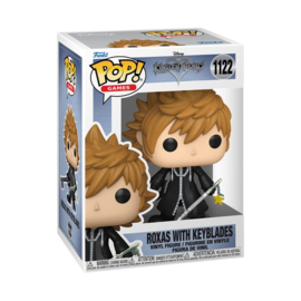(Pre-order) Kingdom Hearts POP! Games Vinyl Figure Roxas w/Keyblades 9 cm