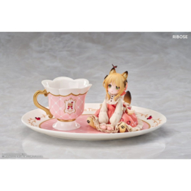 (Pre-order) Original Character DLC Series PVC Figure Tea Time Cats Orange Cat 10 cm