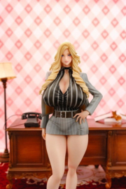 (Pre-order) Gal Ane Shachou to Harem Office PVC Figure 1/7 Nishigori Ai (Grey Suit Ver.) Wholesome Ver. 26 cm
