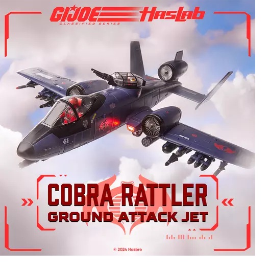 G.I. Joe Classified Series Cobra Rattler Ground Attack Jet