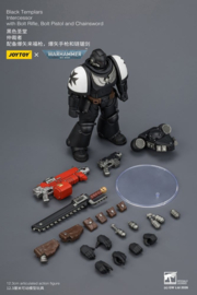 (Pre-order) Warhammer 40,000 Action Figure Black Templars Intercessor 12 cm