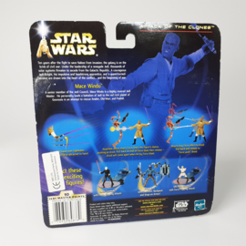 Star Wars Attack of the Clones Mace Windu with Force Power Attack