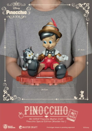 (Pre-order) Disney Master Craft Statue Pinocchio Wooden Ver. Special Edition 27 cm