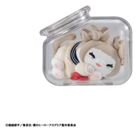 (Pre-order) My Hero Academia Mega Cat Project Mini Figures Good Night Heroaca Cats 6 cm Blind Box Display (8)