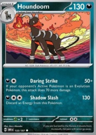 Pokémon TCG - Houndoom - Obsidian Flames - 133/197 Reverse Holo