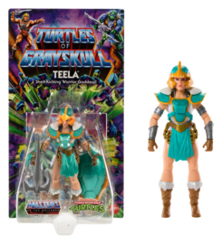 MOTU x TMNT: Turtles of Grayskull Action Figure Teela 14 cm