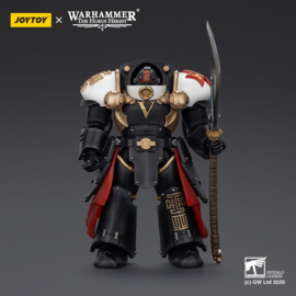 (Pre-order) Warhammer The Horus Heresy Action Figure White Scars Ebon Keshig Terminator 1 with Power Glaive 13 cm