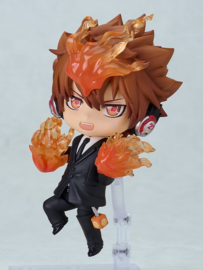 (Pre-order) Reborn! Series Nendoroid Action Figure Tsunayoshi Sawada: Black Suit Ver. 11 cm    