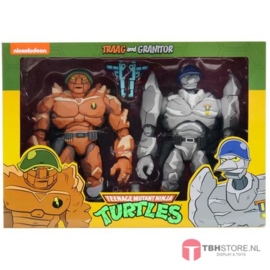 Teenage Mutant Ninja Turtles (TMNT) 2-Pack Traag & Granitor