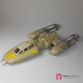 Vintage Star Wars Y-Wing met doos