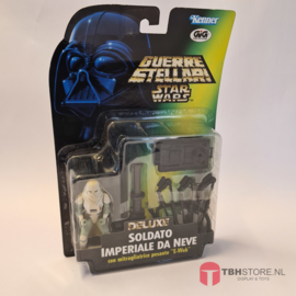 Star Wars POTF2 Green Soldato Imperiale Da Neve