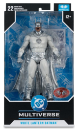 DC Multiverse Action Figure White Lantern Batman (Brightest Day) (Red Platinum Edition) 18 cm