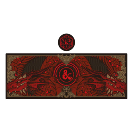 (Pre-order) Dungeons & Dragons Desk Pad & Coaster Set Graphic