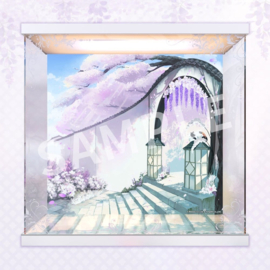 (Pre-order) Azur Lane Acrylic LED Display Case for Musashi Purest Wisteria Ver. 47 x 37 x 46 cm
