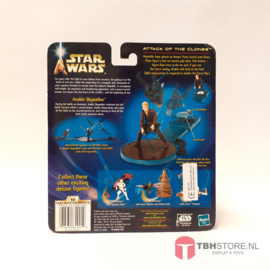 Star Wars Attack of the Clones Anakin Skywalker with Force-Flipping Attack